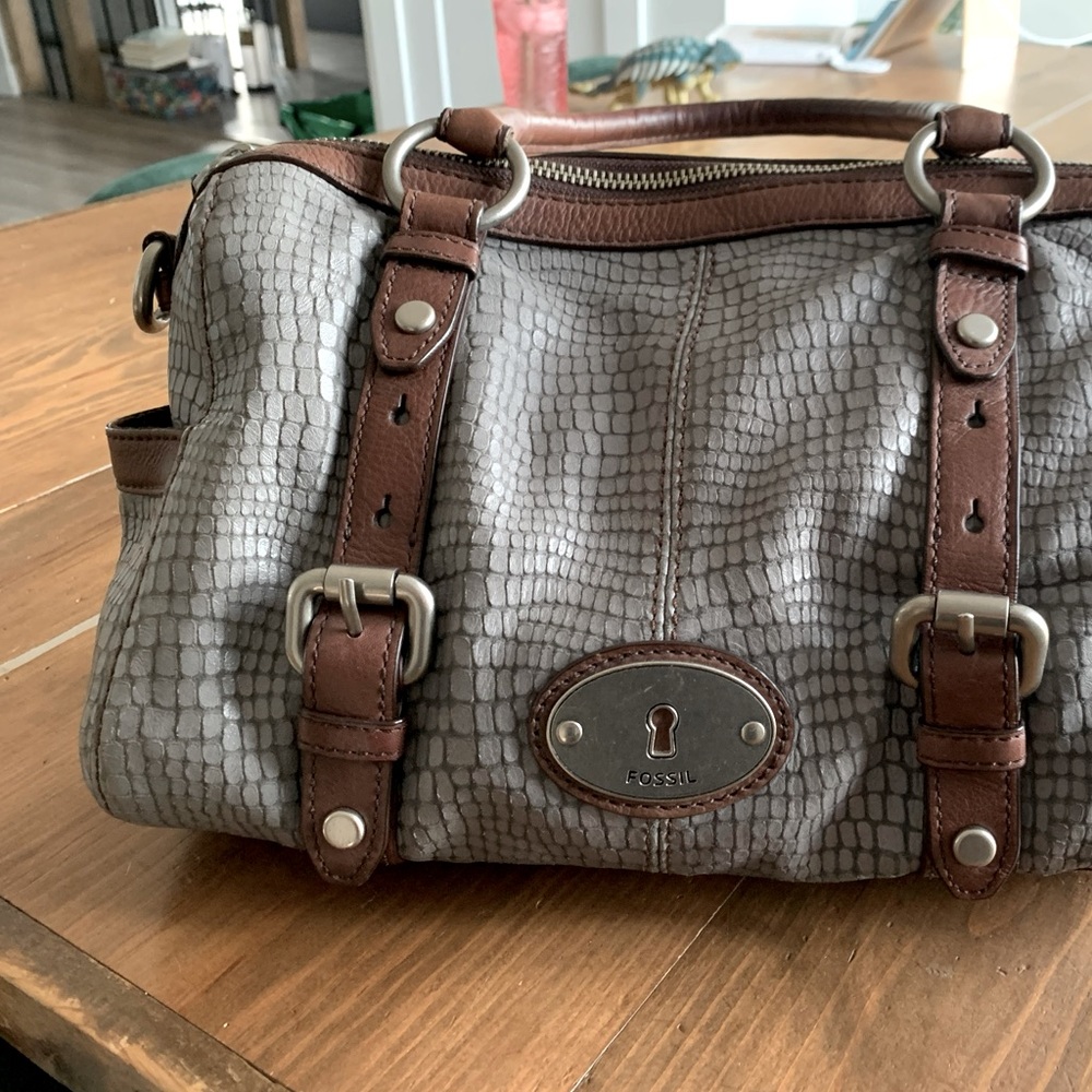 Leather Fossil purse
